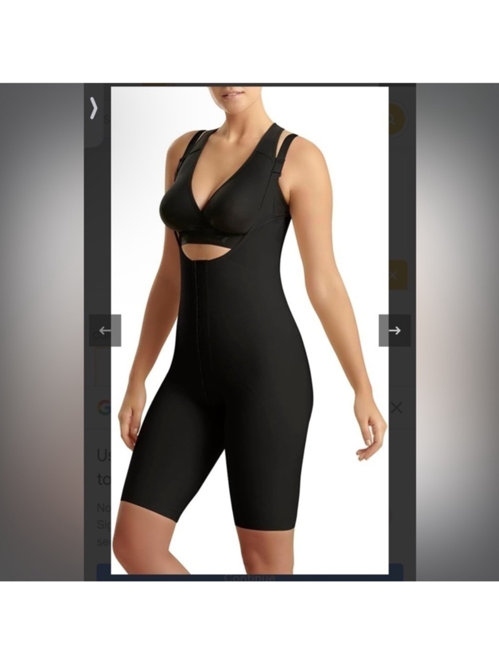Marena Recovery Compression Girdle Bodysuit Size 2XL